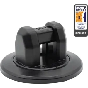 Extra rabatt Tillbehör cykellås HIPLOK A1000 Wall/floor lock Black