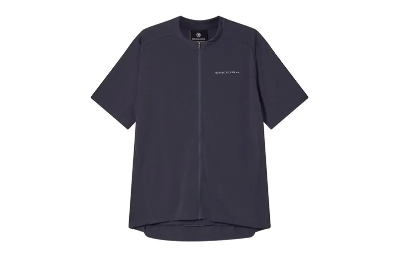 Cykeltröja Endura Loop S/S Zipped Carbon Grey Kampanjpris
