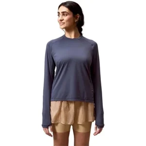Säker betalning Cykeltröja Endura Women's AllTrack Roam L/S Tech Carbon Grey