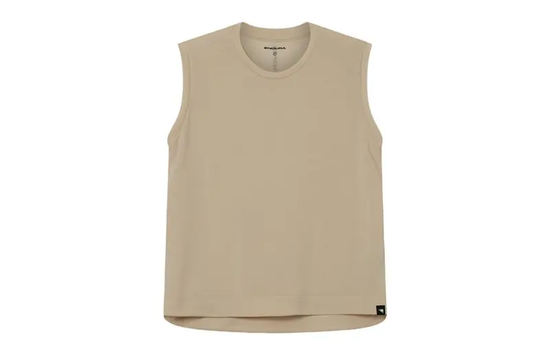 Cykeltröja Endura Women's Loop Tech Tank Light Sand Begränsat erbjudande
