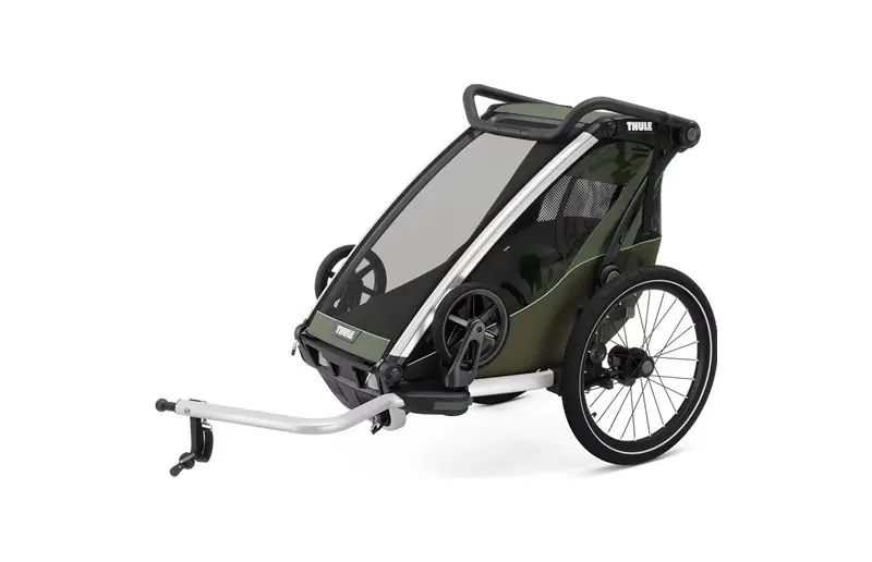Cykelvagn Thule Chariot Lite Single Vintage Green Bästa pris