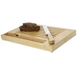 Outlet Pao skärbräda i bambu med kniv