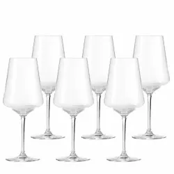 Begränsat erbjudande PUCCINI Rödvinglas, 6-pack