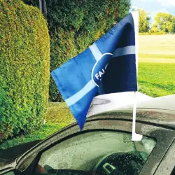 Bilflagga (rPET) Erbjudande