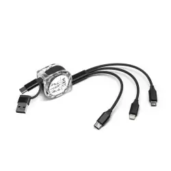 5in1 Retractable Spin cable risnedsättning
