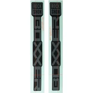 ROCKSHOX Boxxer Base D1+ Decal Kit Grey Beställ idag