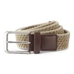Mens Vintage Wash Canvas Belt Premium