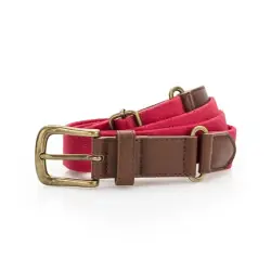 Begränsat erbjudande Faux Leather & braid belt