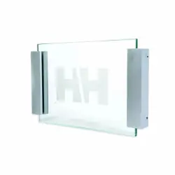 8mm Glasskylt med 2st profiler Begränsat erbjudande