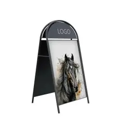 Rabatt Gatupratare Topsign 50x70 svart