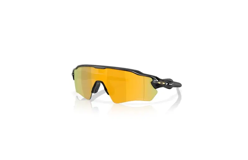 Extra rabatt Cykelglasögon Oakley Radar EV S Path Polished Black/Prizm 24K Polarized