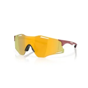 Billigare Cykelglasögon Oakley CYBR Zero Matte Iron Red/Prizm 24K