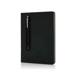 Anteckningsbok Basic - PU - med styluspenna - A5 Fynd