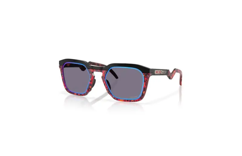 Billig Solglasögon Oakley HSTN SQ Polished Black/Prizm Grey