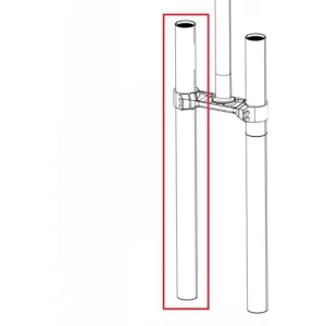Rea Höger övre rör RockShox BoXXer D2 Butter Wagon Tech