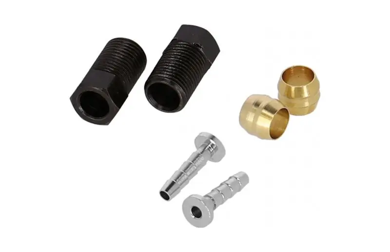 XLC BR-X65 Hydraulic Brake Hose Connection Kit for Dura-Ace/Ultegra 6-delar Snabb leverans