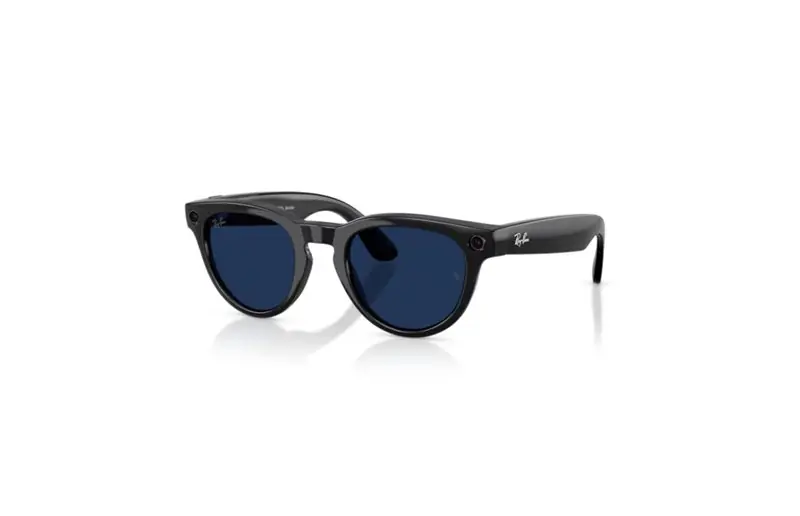 risnedsättning Solglasögon Ray-Ban Meta AI Headliner Low Bridge Fit Gen 2 Black-Sapphire Transitions