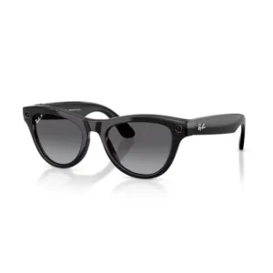 Kampanjpris Solglasögon Ray-Ban Meta AI Skyler Gen 2 Black-Graphite Polarized