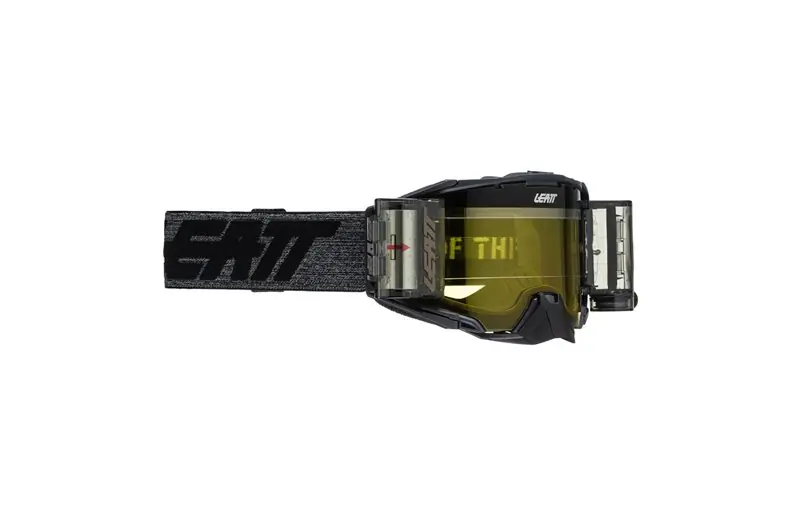 risnedsättning Goggles Leatt Goggle Velocity 6.5 Roll-Off Graphene Grey-Yellow