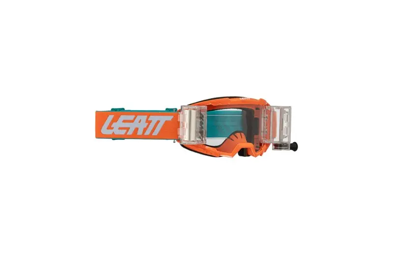 Goggles Leatt Goggle Vizion 3.5 Roll-Off Orange-Clear Nyhet