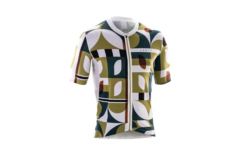 Cykeltröja Leatt Jersey MTB Endurance 5.0 Cargo Canvas Green Begränsad tid