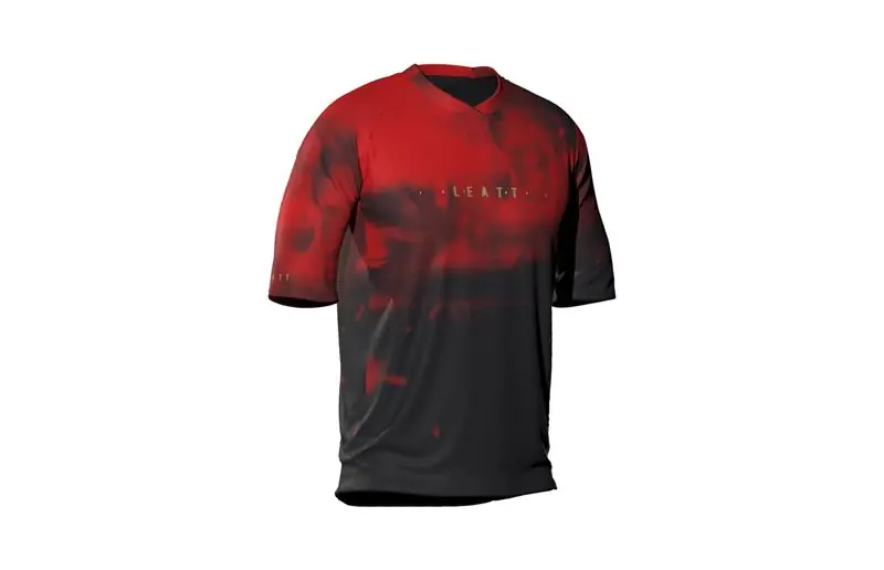 Outlet Cykeltröja Leatt Jersey MTB Gravity 4.0 Jr Red