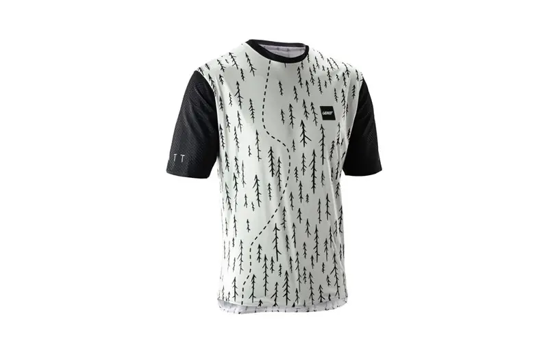 Extra rabatt Cykeltröja Leatt Jersey MTB Trail 3.0 Trails White