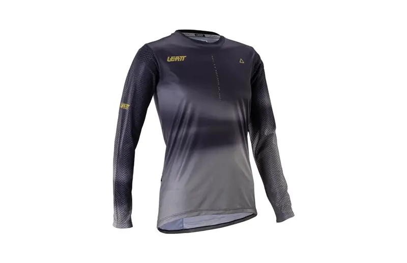Cykeltröja Leatt Jersey MTB Trail 3.0 L/S Women Ghost Black Köp nu