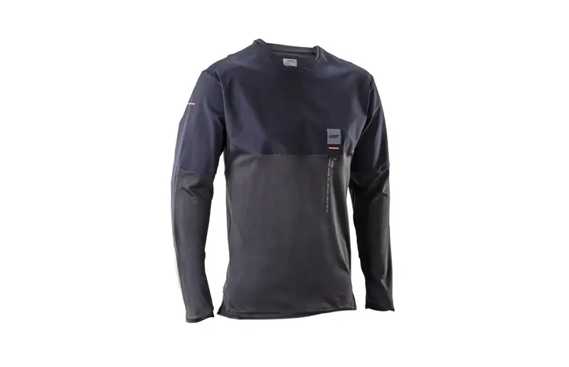 Erbjudande Cykeltröja Leatt Jersey MTB Trail 6.0 Cargo L/S Ghost Black