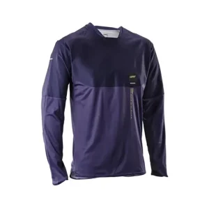 Beställ idag Cykeltröja Leatt Jersey MTB Trail 6.0 Cargo L/S Galaxy Blue