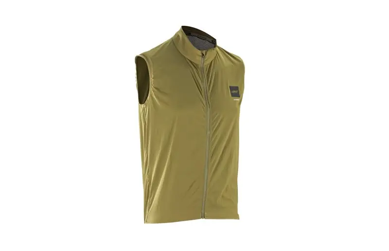 Cykelväst Leatt Vest MTB WindBlock 2.0 Brass Brown Nedsatt pris