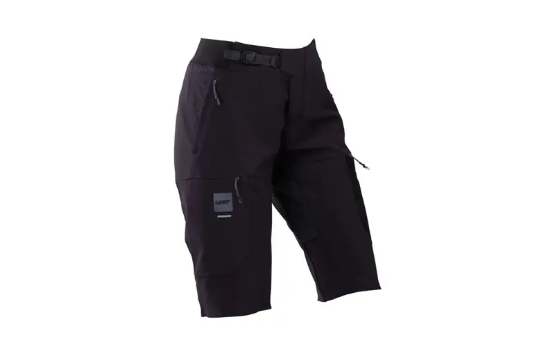 Kampanjpris Cykelbyxor Leatt Shorts MTB Gravity 4.0 Women Ghost Black
