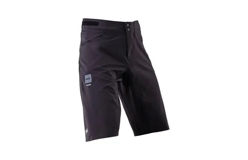 Utförsäljning Cykelbyxor Leatt Shorts MTB Trail 2.0 Ghost Black