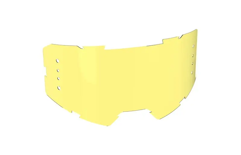 Lins Leatt Lens Vizion 3.5 Roll-Off Yellow 75 Vlt Premium