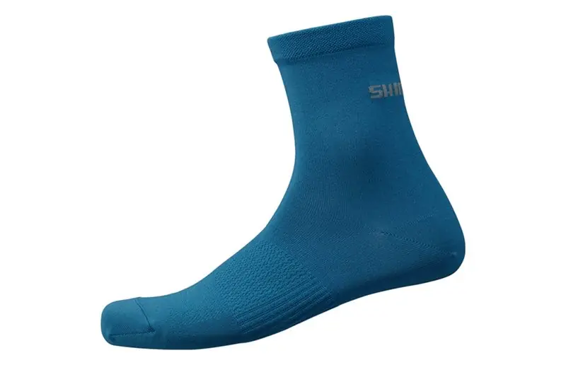 Cykelstrumpor Shimano Performance Mid Socks Indigo Blue Populärt val