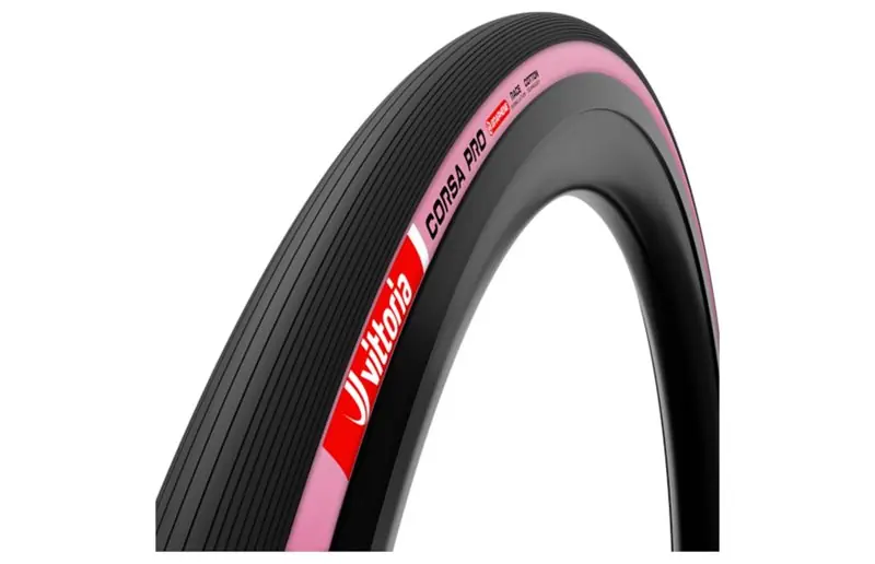 Utförsäljning Cykeldäck Vittoria Corsa Pro TLR G2 Black/Pink