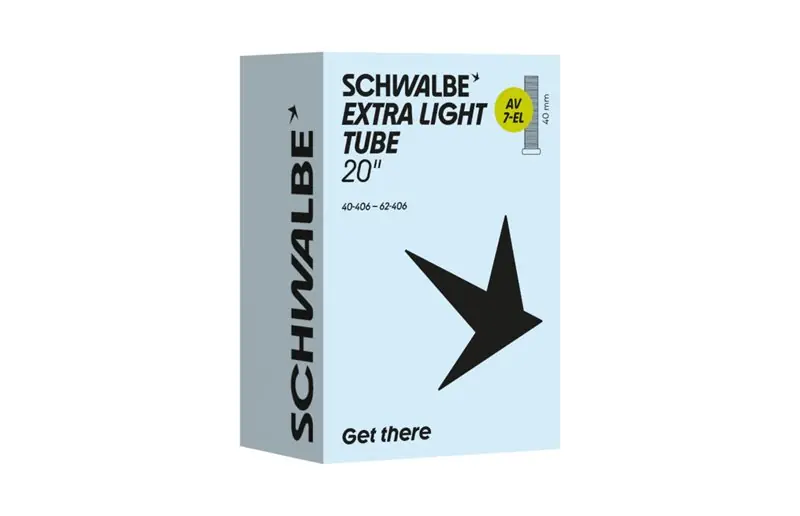 Köp nu Cykelslang Schwalbe AV7-EL Extra Light 40-60x406
