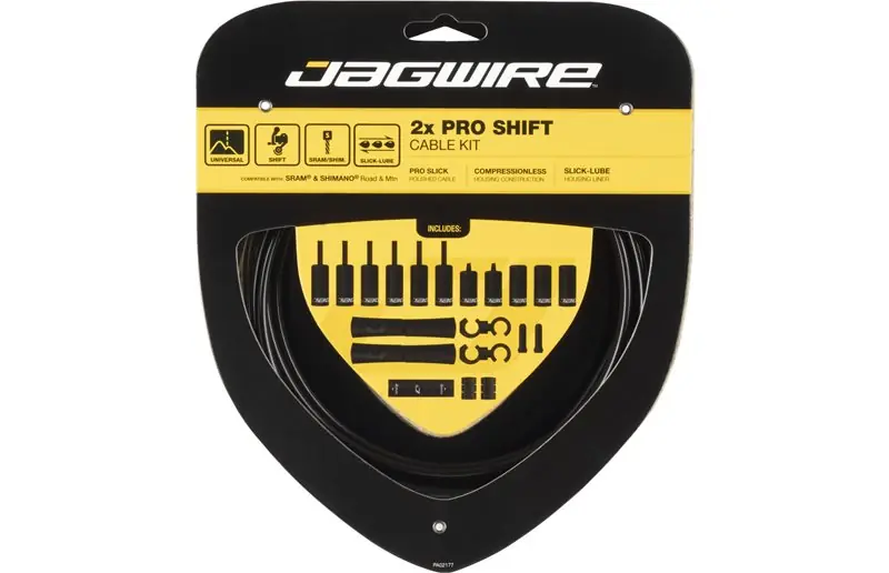 Begränsat erbjudande Växelvajerset Jagwire 2x Pro Road/MTB STS-PS behandlad