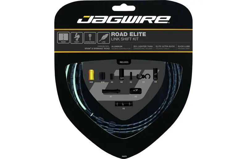 Begränsat antal Växelvajerset Jagwire Road Elite Link STS-EL-behandad
